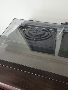 Yamaha TT-400U Turntable Dust Cover Lid – Smoked Clear – Original Natural Sound